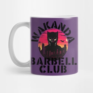 Wakanda Barbell Club Mug